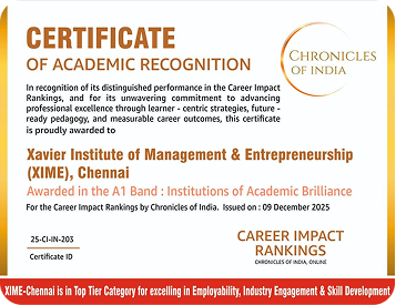 Certificate of Academic Recognition